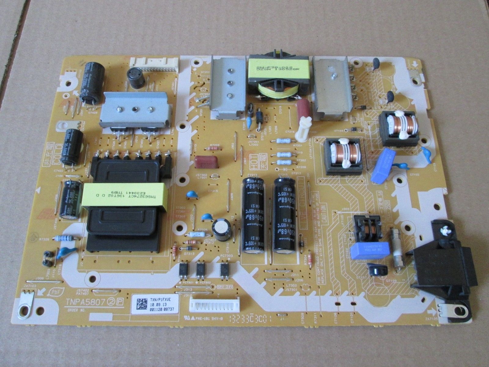 PANASONIC TXL50EM6B TV-NETZTEILKARTE TNPA5807 (2) P